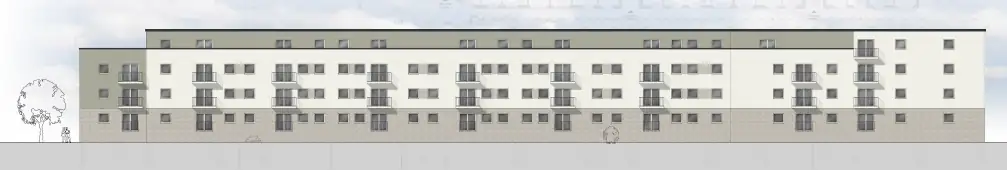 Ansicht Wohnanlage Merzig